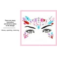 thumbnail image 4 of yeacher Glittering Rhinestone Face Stickers for Stage Makeup - Multi-Color Eye Decoration (SY002 Series), 4 of 6