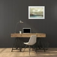 thumbnail image 3 of Gordon, Sharon 32x25 White Modern Wood Framed Museum Art Print Titled - Inlet III, 3 of 4