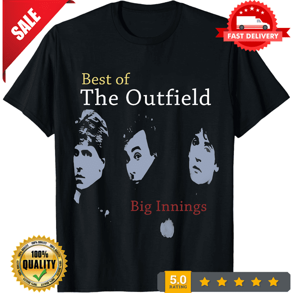 Classic Limited New Popular The Outfield Big Innings Best of English Retro T-SHIRT S-4XL, NEW INSTOCK-TH77992