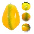 thumbnail image 4 of Modelo de papaya artificial Adornos de frutas realistas Modelos de frutas simuladas decorativas, 4 of 5