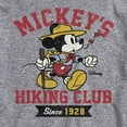 thumbnail image 3 of Disney - Mickey & Friends - Mickey's Hiking Club - Since 1928 - Men's Short Sleeve Graphic T-Shirt, 3 of 5