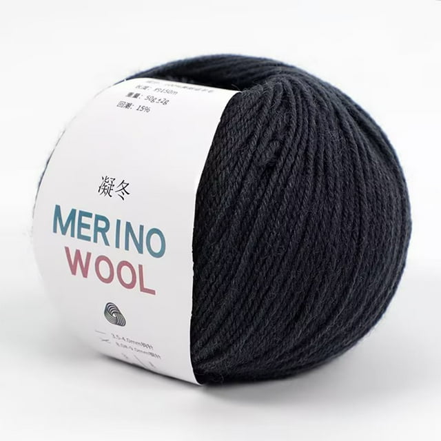Wool Yarn for Knitting,Wool Hand-Woven Medium Coarse Scarf Hat Overcoat Wool Merinoss Wool Wool Cashmeres Yarn