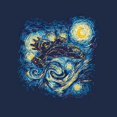 thumbnail image 2 of TeeFury Men’s Graphic T-shirts Starry Flight - TV Show | Sci - Fi | Navy | Medium, 2 of 6