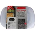 Rubbermaid Take Alongs Divided Base Container (Black, 10)