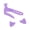 Lavender, variant on Aeris Accel Fin Color Kit - Blue