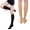 thumbnail image 2 of Compression Knee Outdoors Stockings Pressure Nylon Varicose Vein Stocking Travel Leg Relief Pain Support Anti-Fatigue, 2 of 6