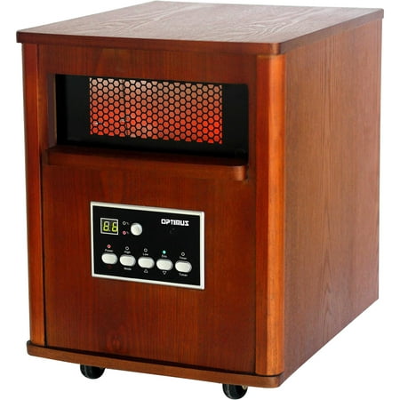 Optimus Infrared Quartz Heater with Remote Control and LED