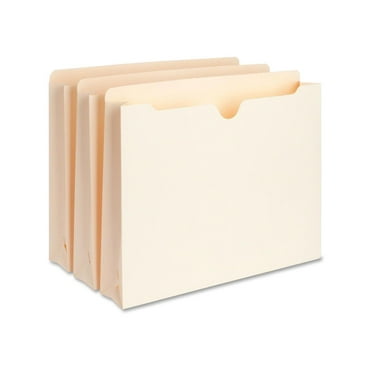 Business Source Filing Jackets 2" Exp 400 Cap. Letter 50/BX Manila 65799