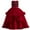Red, variant on Flower Girl Dresses Sleeveless Princess Ruffled Mesh Wedding Clothes Toddler Girls ,Size 8 Years-9 Years