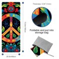 thumbnail image 4 of Peace Yoga Mat Towel, Storage Bag, 72.8"x26.8", Suitable for Yoga, Pilates, Fitness, etc. - Yoga Towels, Yoga Blanket included, 4 of 6