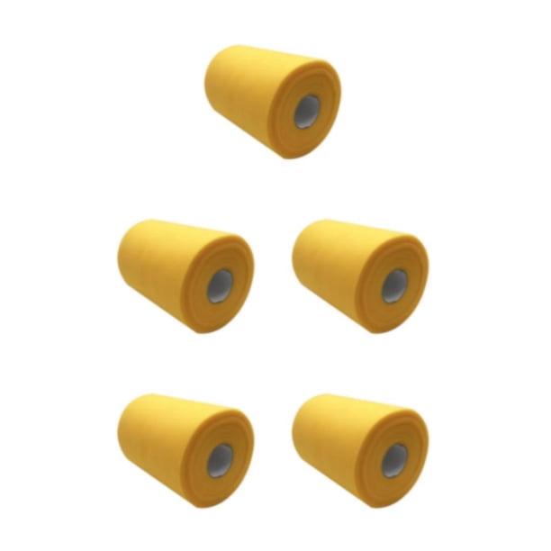 Yuarrent Carretes de rollo de tul de poliéster, la mejor opción para decoraciones de fiesta, telas de tul en rollo, pernos de tela de tul C06 Type2 NO2