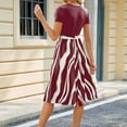 thumbnail image 4 of SDNall Robes pour Femmes Pull Tricoté Col en U avec Dentelle et Robe Pull à la Mode, 4 of 9