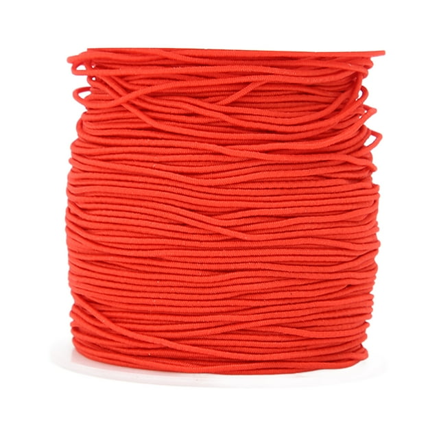 Elastic Cord, Wide Application Sturdy Durable Bead String Fine Luster Premium Material For Necklace For Beads For DIY