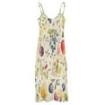 thumbnail image 5 of Various Fruits Sleeveless Dress Woman Fashion Long Dresses Women's Summer Suit Dress Summer 2025 Women, 5 of 7