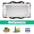 thumbnail image 5 of Mushroom Large Capacity Reusable Foldable Oxford Cloth Cube Organizer Tote Bag Toy Basket, 5 of 7
