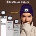thumbnail image 3 of Unisex Beanie Hat with The Light Gifts for friends Rechargeable Caps, 3 of 5