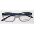 thumbnail image 2 of NEW LIGHTEC 7759L MENS/WOMENS DESIGNER FULL-RIM NAVY / LAVENDER FRAME DEMO LENSES 52-15-135 FLEXIBLE HINGES EYEGLASSES/SPECTACLES, 2 of 9