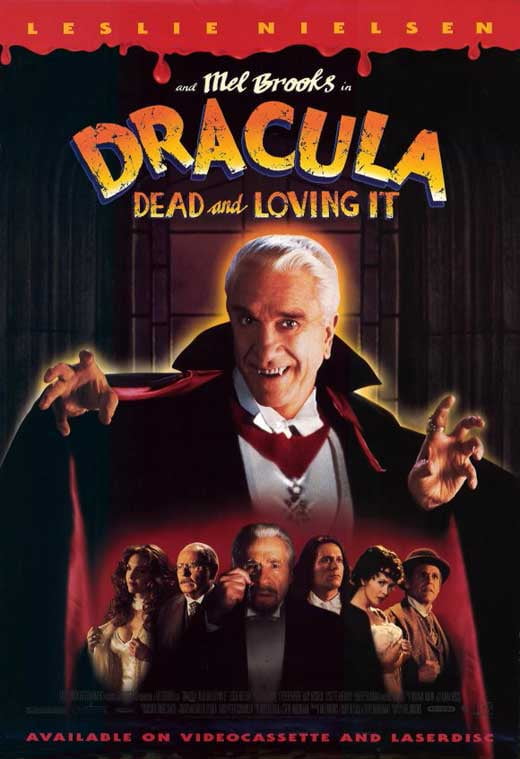 Dracula Dead and Loving It FRIDGE MAGNET movie poster 