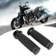 thumbnail image 1 of 1 par de empu?adura universal de aluminio para motocicleta de 25 mm + cubierta de agarre de manillar antideslizante de goma (negro) punos pu?os davidson 25mm moto pu?o manillar custom iron xl883 vrod Amonsee No, 1 of 6