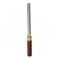 thumbnail image 1 of Guitar Fret Dressing Metal File with 3 Size Edges Wooden Handle Guitar Maintenance Tool Luthier Tool, 1 of 7