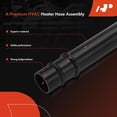 thumbnail image 3 of A-Premium Outlet HVAC Heater Hose Pipe Line Assembly with Gasket and Mounting Bracket Compatible with Jeep Wrangler 2021-2022 & Dodge Charger/Challenger 2011-2022 & Chrysler 300 2011-2022, 5.7L 6.4L, 3 of 8