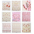 thumbnail image 2 of Valentine's Day Nails Art Decals for Women and Girls with Fun and Festive Themes Cartoon Nails Stickers Heart Pattern, 2 of 9