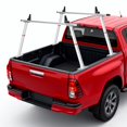 thumbnail image 2 of QinaQin Adjustable Truck Ladder Rack, Aluminum Pickup Bed Cargo System with 800 Lb Capacity for Kayaks, Timber, Ladders and Tools, 2 of 9