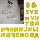 thumbnail image 3 of KAIYANG Adornos de letras del alfabeto Molde de resina epoxi Decoraciones para el hogar Molde de silicona Manualidades de bricolaje Herramientas de fundición de joyas U, 3 of 4