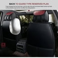 thumbnail image 3 of Maidao Car Seat Covers Leather Set Universal for toyota for Avalon 2000-Present 5 Seats Front Rear Seat Protector Full Set, Waterproof Cushion Black, 3 of 7
