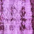 thumbnail image 1 of Ahgly Company Indoor Square Abstract Purple Modern Area Rugs, 8' Square, 1 of 4