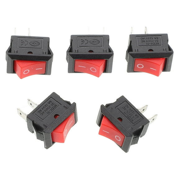 HEMOTON DIY Tech Accessory Kit with Boat Shaped Switch for Toy Use Safe Plastic Electronic Components Multi