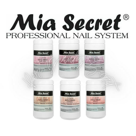 Mia Secret COVER (Baby Pink/Cool Pink/Natural/Peach/Almond/Golden) - 1.5LB; 6pc