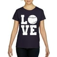 thumbnail image 1 of Normal is Boring - Women's T-Shirt Short Sleeve, up to Women Size 3XL - Baseball, 1 of 5