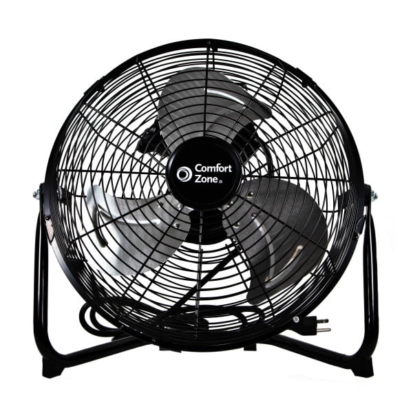 Black Pifco P53001 High Velocity Fan 70 W Carry Handle and Anti Slip Feet 14 Inch Adjustable Tilt Angle 3 Speed Settings 