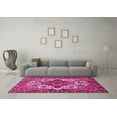 thumbnail image 3 of Ahgly Company Indoor Square Persian Pink Traditional Area Rugs, 4' Square, 3 of 4