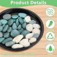thumbnail image 2 of 20 Pack Black Plant Saucers – 6, 8, 10, 12 Inch Plastic Trays for Pots, Indoor & Outdoor Drip Trays for Water Drainage & Floor Protection, 2 of 7