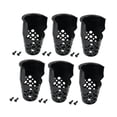 thumbnail image 5 of yotijay 6 Pieces Billiard Pool Table Pockets Net Pockets Premium Billiards Supplies Drop, 5 of 9