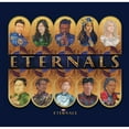 thumbnail image 2 of Boy's Marvel Eternals Golden Portraits  Graphic Tee Navy Blue X Large, 2 of 4