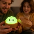 thumbnail image 4 of EGNMCR Stress Relief Toy;Puzzle Stress Relief Toy;Fidget Toy Decompression Illuminated Bun Toy Imitation Of True And False Tool Small Silicone Stress Relieving Release Stress Bal, 4 of 4