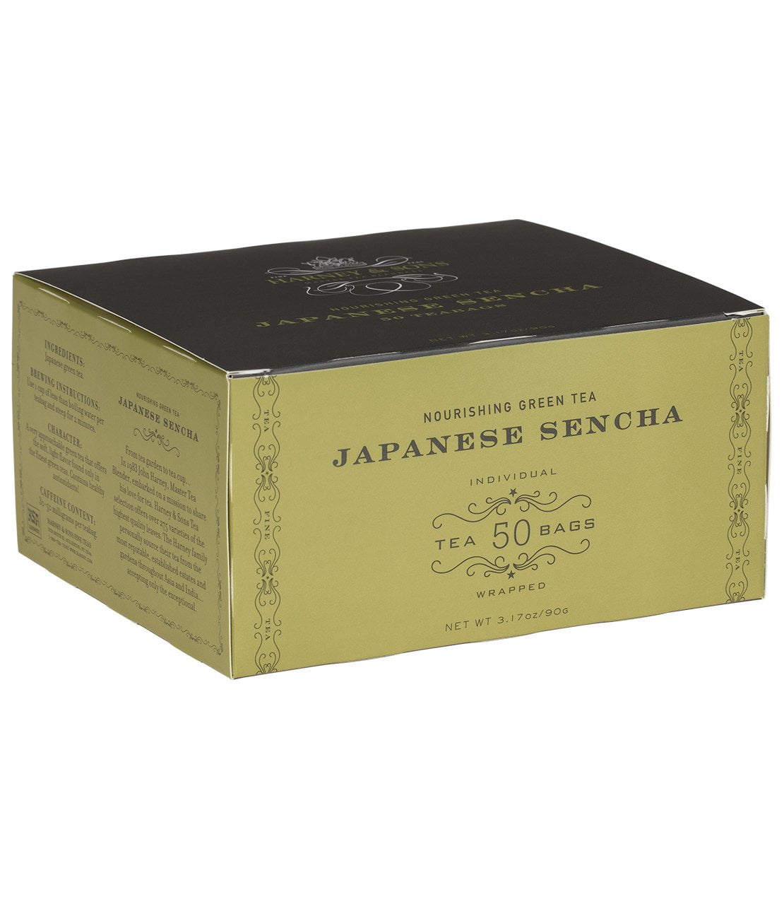 Harney & Sons, Japanese Sencha, Nourishing Green Tea, 50 Ct