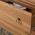 thumbnail image 5 of SAFAVIEH Galio Contemporary 3 Drawer Chest, Oak/Gold (30.7 in. W x 18.5 in. D x 30.6 in. H), 5 of 15
