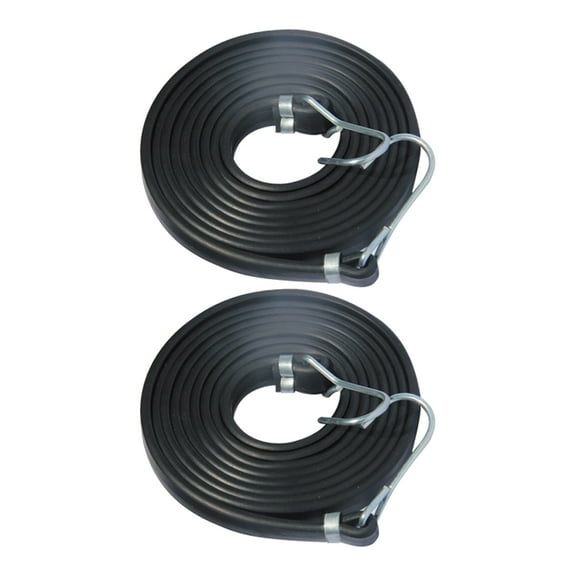 OHOIOLLA Trolley Strap Motorcycle Luggage Strap 2Pcs Butyl Rubber