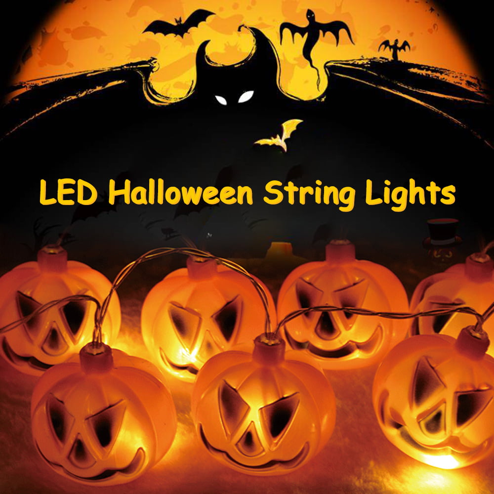 Halloween Decoration Mini Pumpkin Light Lamp Festival  LED Lantern Party Decor 