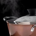thumbnail image 6 of ACDANC Universal Lid for Pots,Pans and Skillets,6.5Inch /17Cm Clear Glass Pot Lid with Heat Resistant Silicone Handle, 6 of 7