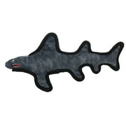 Tuffy's Ocean Creature Shark Durable Dog Toy with Squeaker, Gray