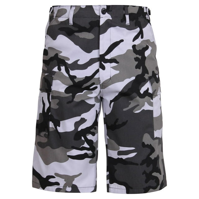 Rothco Long Length Camo BDU Short - City Camo, Large