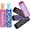 Pink/Blue/Black, variant on 6-Pack Neoprene Popsicle Holders for Kids – Reusable, Anti-Freezing, Cute Sleeves for Ice Pops