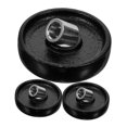 thumbnail image 4 of WHAMVOX  3 Pcs Floor Jack Parts Car Repair Bearing Wheels Trailer Black, 4 of 8