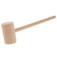 thumbnail image 2 of 4Pcs Mini Wooden Mallets Miniature Wood Hammers Small Hammer Toys Building Blocks Hammers, 2 of 8
