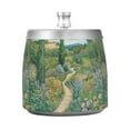 thumbnail image 7 of Yayeee Ashtray with Lid for Cigarette Smokeless Stainless Steel Home Ash Holder, Garden Scene, 7 of 7